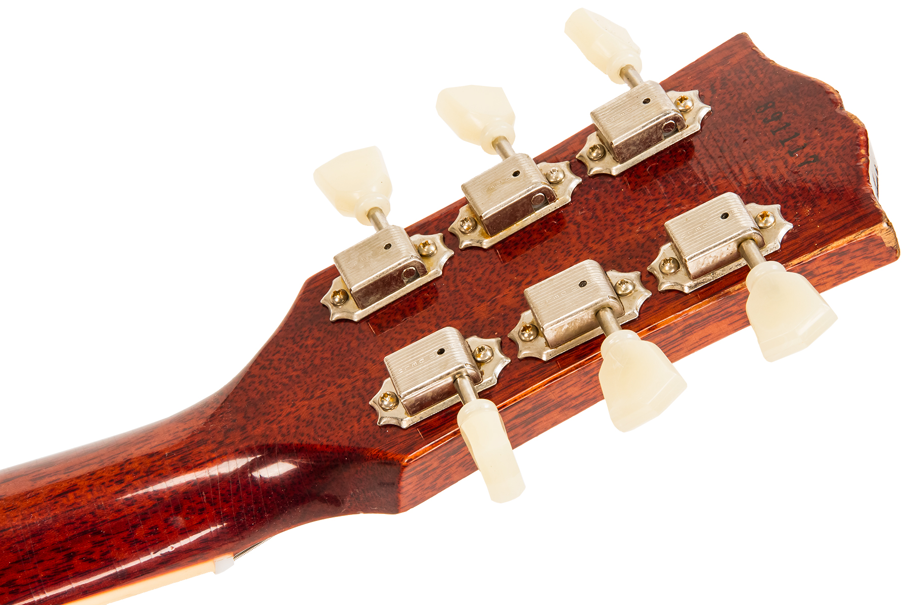Gibson Custom Shop M2m Les Paul Standard 1958 #891117 - Lightly Aged Iced Tea - Single-Cut-E-Gitarre - Variation 6