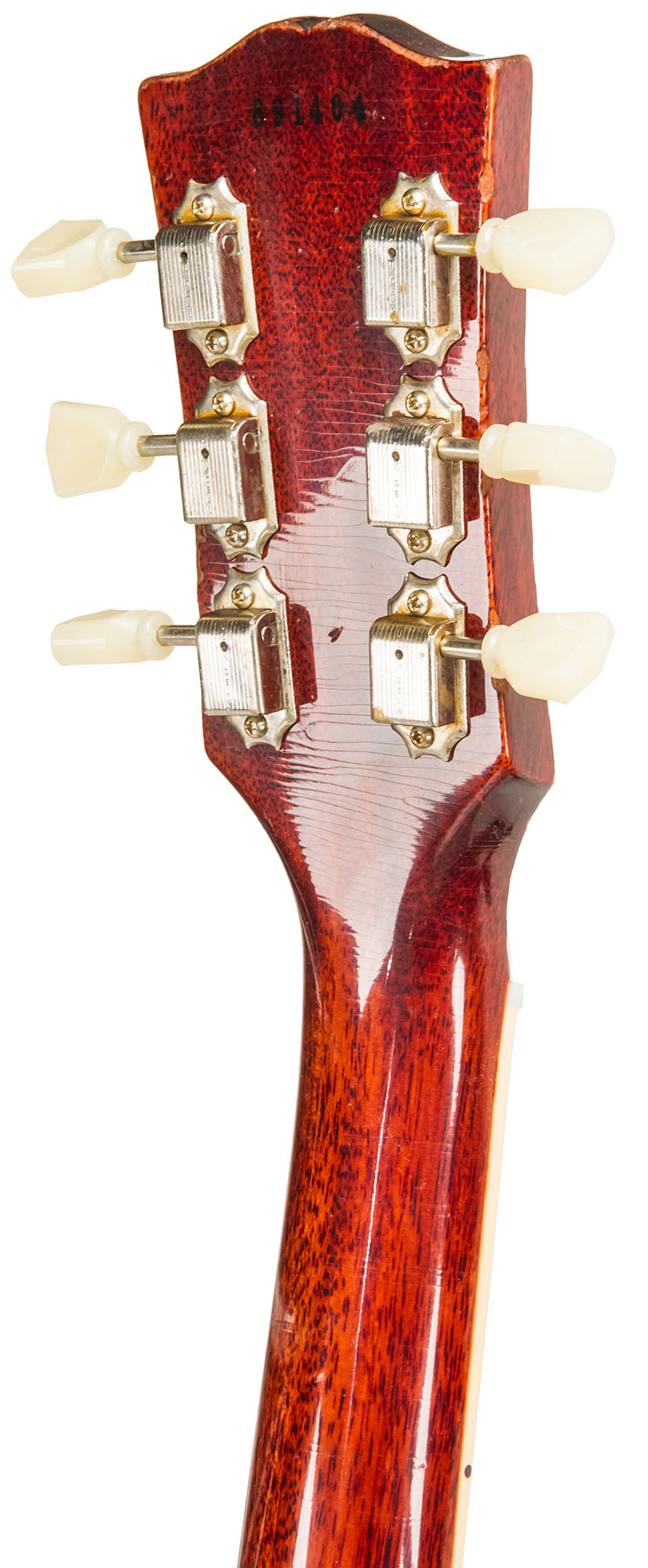 Gibson Custom Shop M2m Les Paul Standard 1958 2h Ht Rw - Heavy Aged '58 Burst - Single-Cut-E-Gitarre - Variation 5