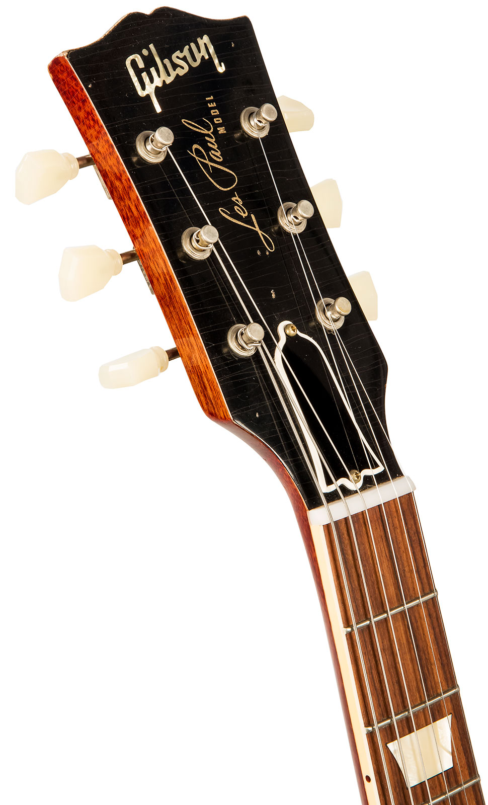 Gibson Custom Shop M2m Les Paul Standard 1958 2h Ht Rw #89886 - Aged Royal Teaburst - Single-Cut-E-Gitarre - Variation 5