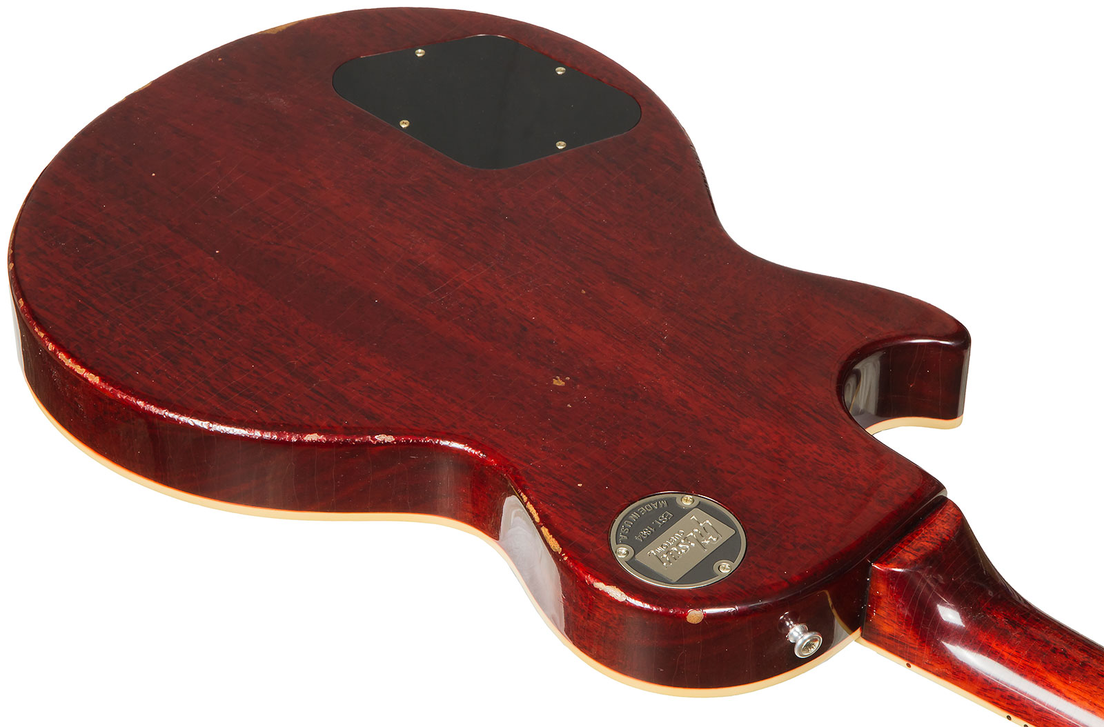 Gibson Custom Shop M2m Les Paul Standard 1958 2h Ht Rw #89889 - Aged Vintage Cherry Burst - Single-Cut-E-Gitarre - Variation 3