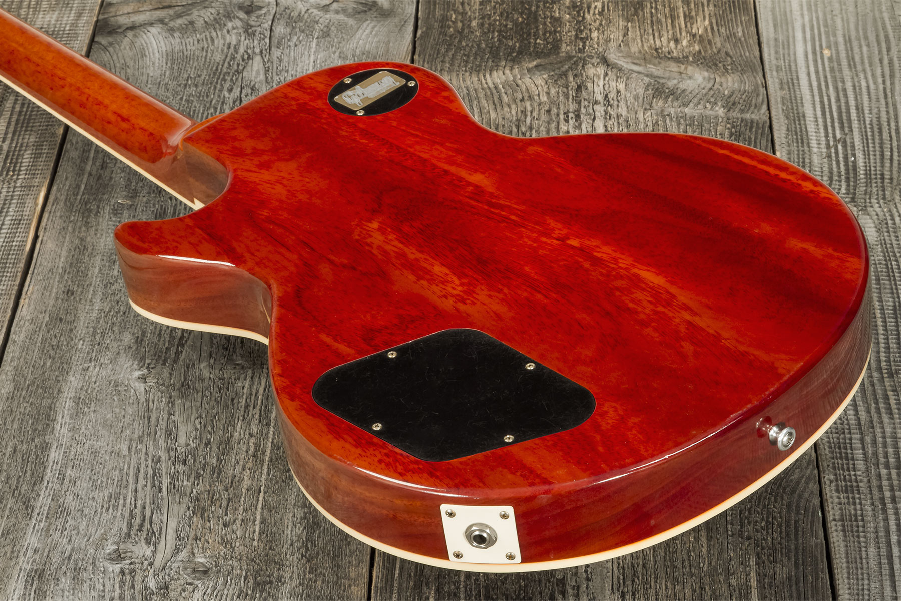 Gibson Custom Shop M2m Les Paul Standard 1959 2h Ht Rw #93133 - Vos Amber Burst - Single-Cut-E-Gitarre - Variation 6