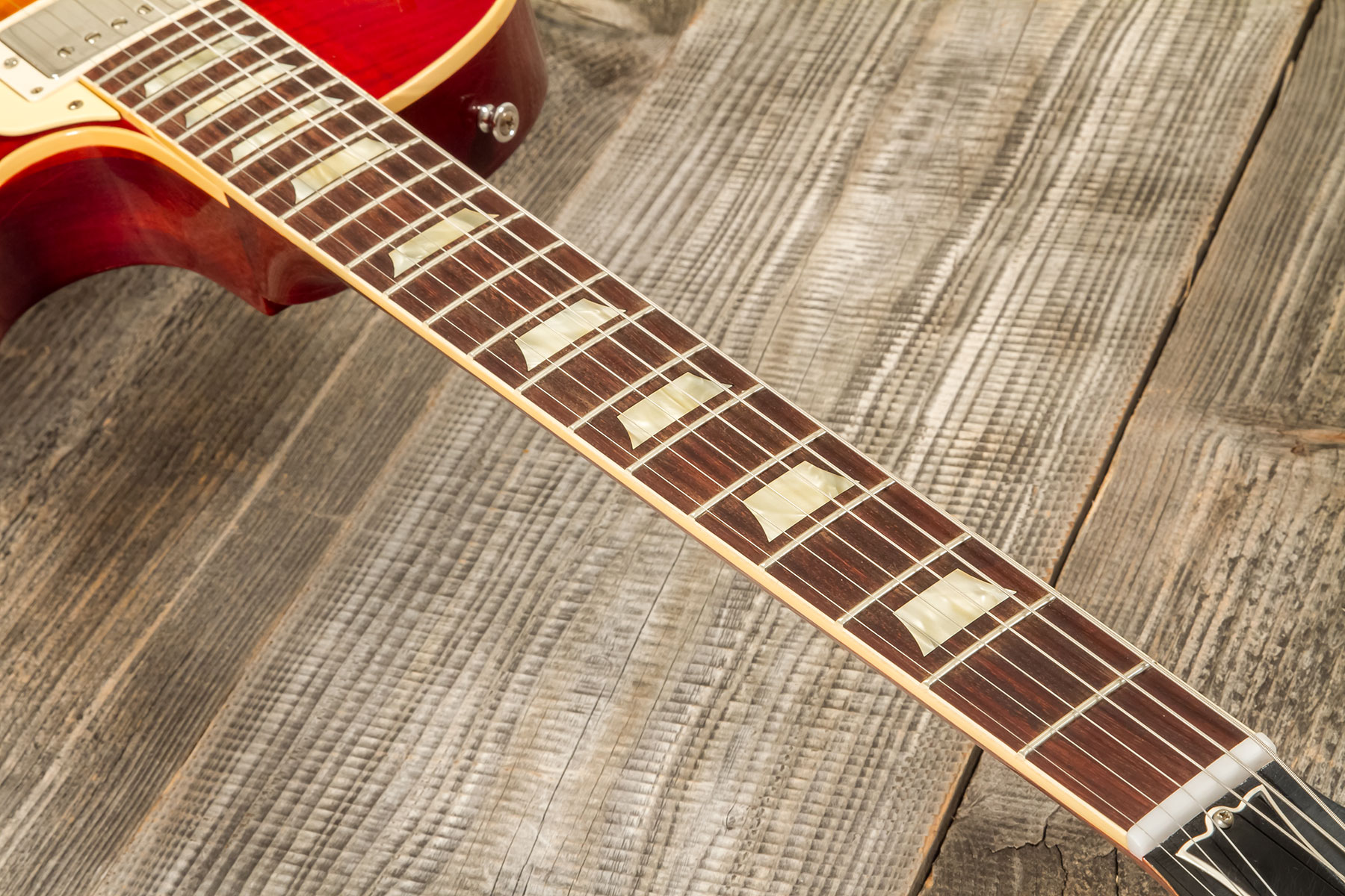 Gibson Custom Shop M2m Les Paul Standard 1959 2h Ht Rw #932145 - Murphy Lab Light Aged Factory Burst - Single-Cut-E-Gitarre - Variation 6