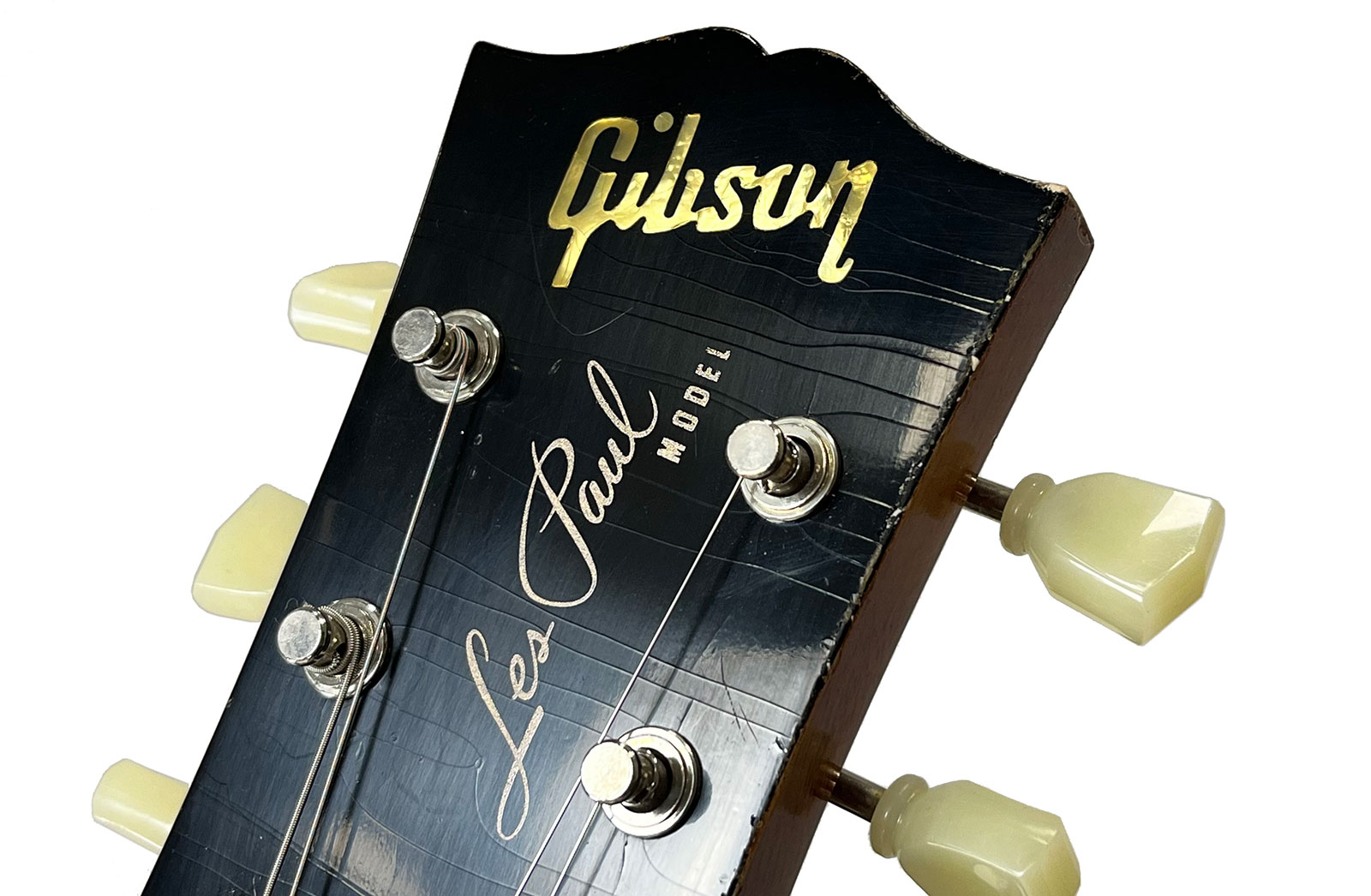 Gibson Custom Shop M2m Les Paul Standard 1959 2h Ht Rw #933187 - Murphy Lab Light Aged Slow Ice Tea Fade - Single-Cut-E-Gitarre - Variation 3