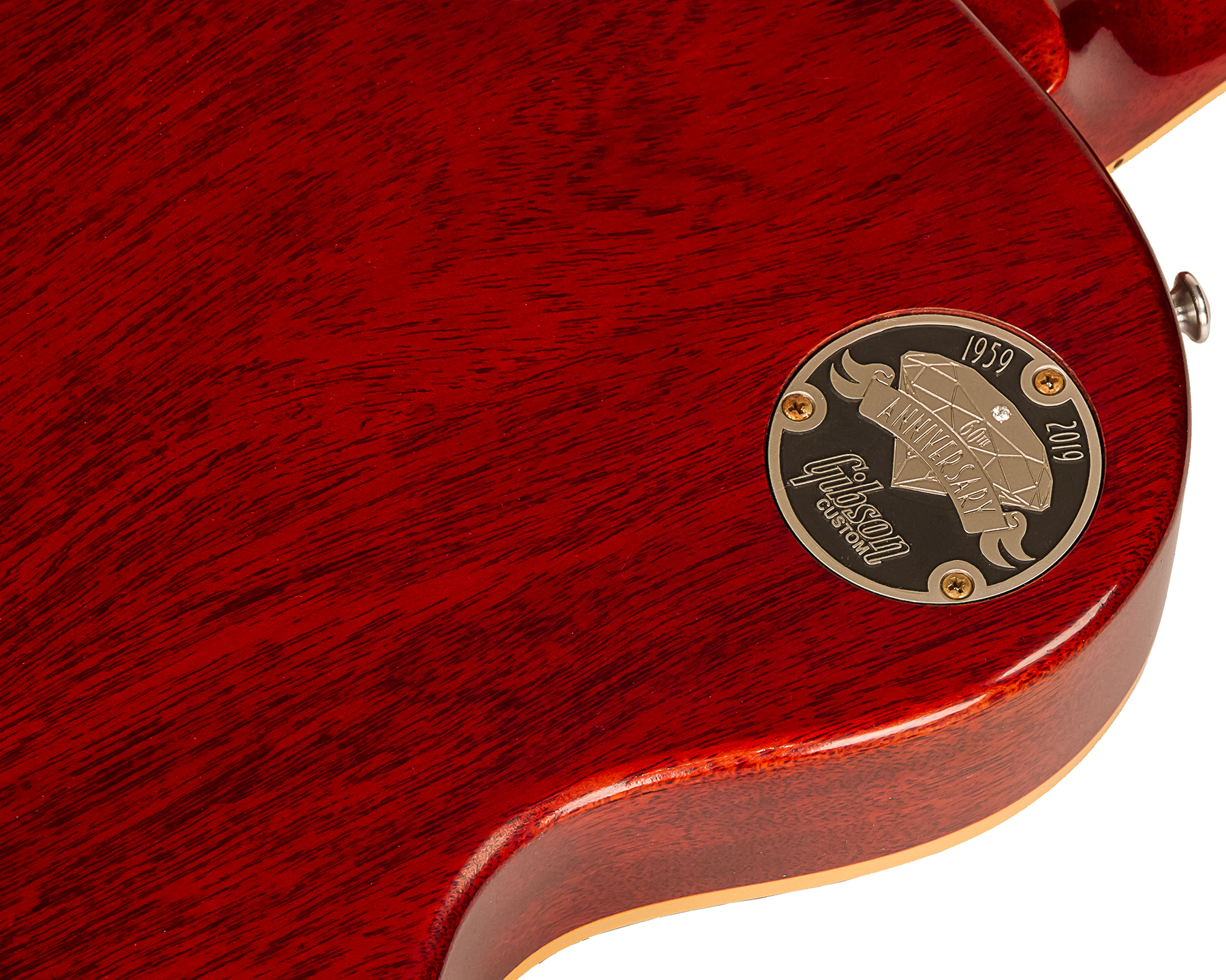 Gibson Custom Shop M2m Les Paul Standard 1959 60th Anniversary 2h Ht Rw #991818 - Vos Sunrise Teaburst - Single-Cut-E-Gitarre - Variation 4