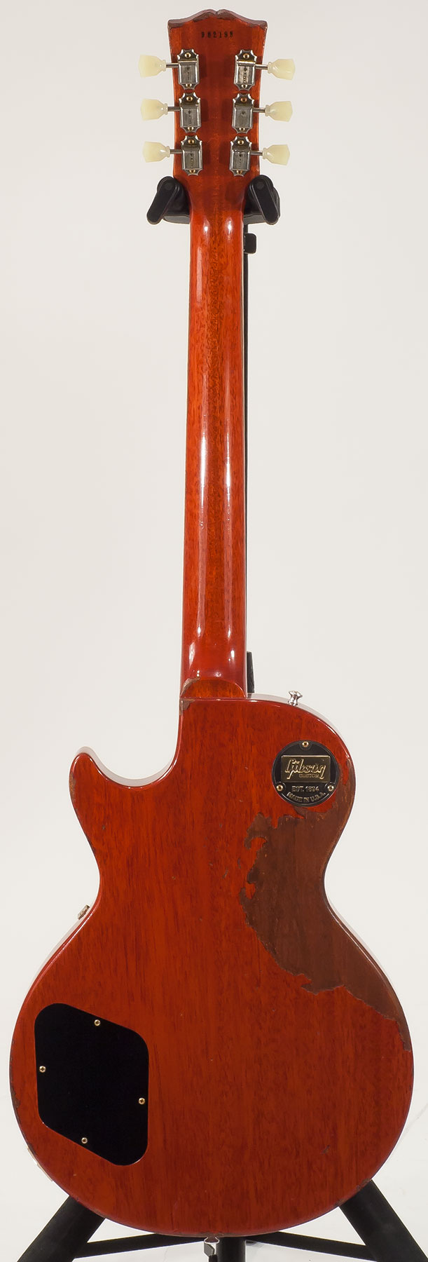 Gibson Custom Shop M2m Les Paul Standard 1959 2h Ht Rw #982192 - Heavy Aged Sunrise Tea Burst - Single-Cut-E-Gitarre - Variation 1