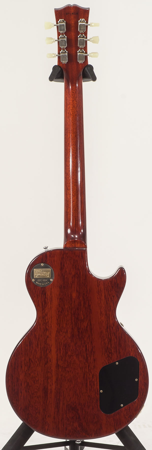 Gibson Custom Shop M2m Les Paul Standard 1959 Lh Gaucher Ltd 2h Ht Rw #971610 - Vos Washed Cherry - E-Gitarre für Linkshänder - Variation 1