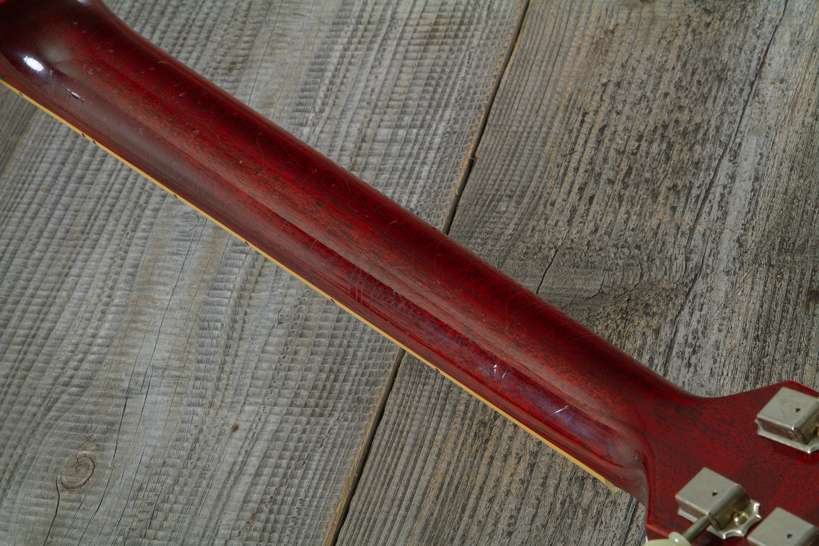 Gibson Custom Shop M2m Les Paul Standard 1959 Reissue 2h Ht Rw #934249 - Murphy Lab Light Aged Factory Burst - Single-Cut-E-Gitarre - Variation 9