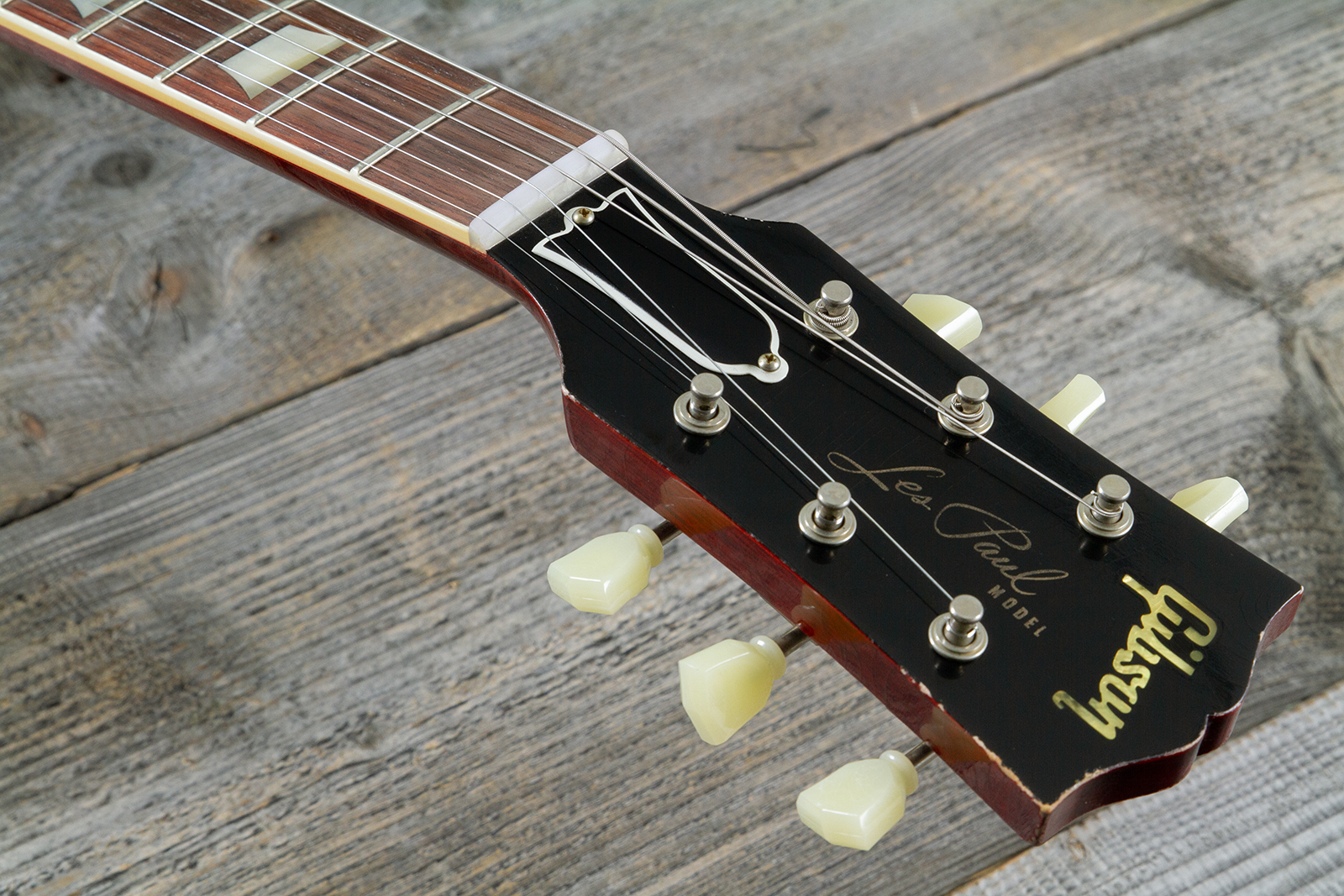 Gibson Custom Shop M2m Les Paul Standard 1959 Reissue 2h Ht Rw #934249 - Murphy Lab Light Aged Factory Burst - Single-Cut-E-Gitarre - Variation 6