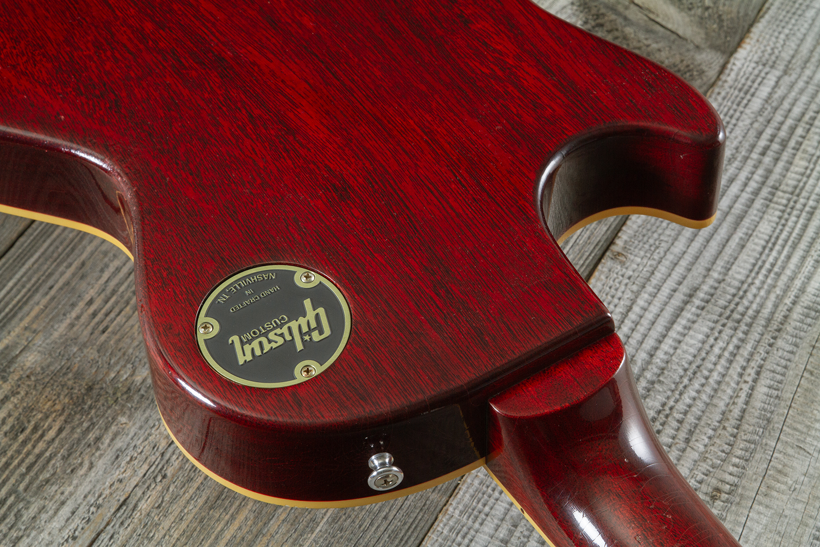 Gibson Custom Shop M2m Les Paul Standard 1959 Reissue 2h Ht Rw #934249 - Murphy Lab Light Aged Factory Burst - Single-Cut-E-Gitarre - Variation 8