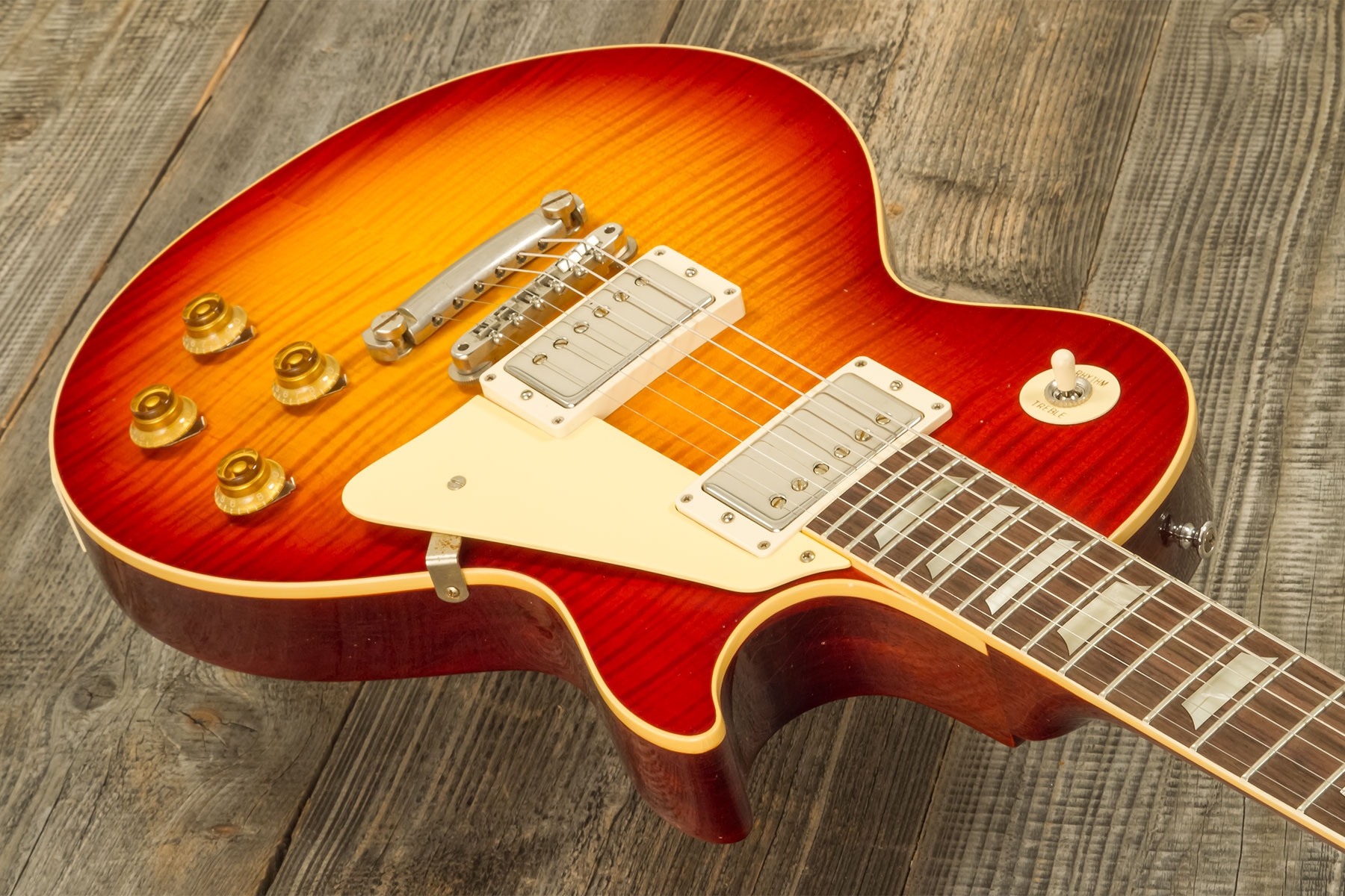 Gibson Custom Shop M2m Les Paul Standard 1959 Reissue 2h Ht Rw #934256 - Murphy Lab Ultra Heavy Aged Factory Burst - Single-Cut-E-Gitarre - Variation 