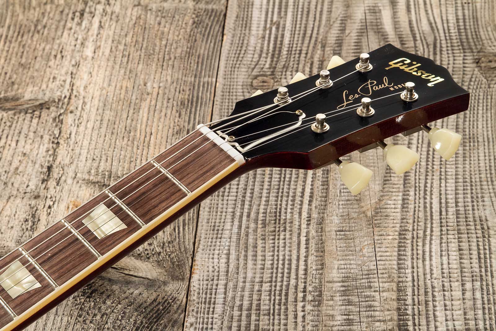 Gibson Custom Shop M2m Les Paul Standard 1959 Reissue 2h Ht Rw #934264 - Murphy Lab Ultra Light Aged Factory Burst - Single-Cut-E-Gitarre - Variation 