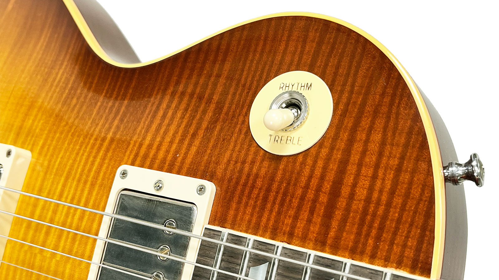 Gibson Custom Shop M2m Les Paul Standard 1959 Reissue 2h Ht Rw #934307 - Murphy Lab Ultra Light Aged Iced Tea Burst - Single-Cut-E-Gitarre - Variation