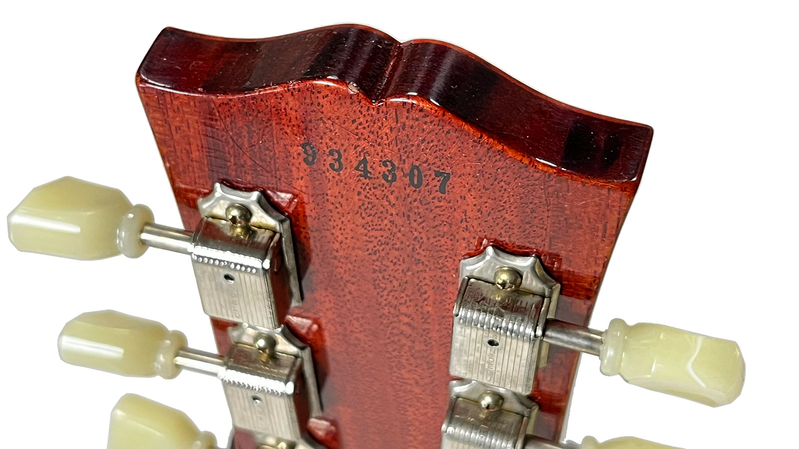 Gibson Custom Shop M2m Les Paul Standard 1959 Reissue 2h Ht Rw #934307 - Murphy Lab Ultra Light Aged Iced Tea Burst - Single-Cut-E-Gitarre - Variation