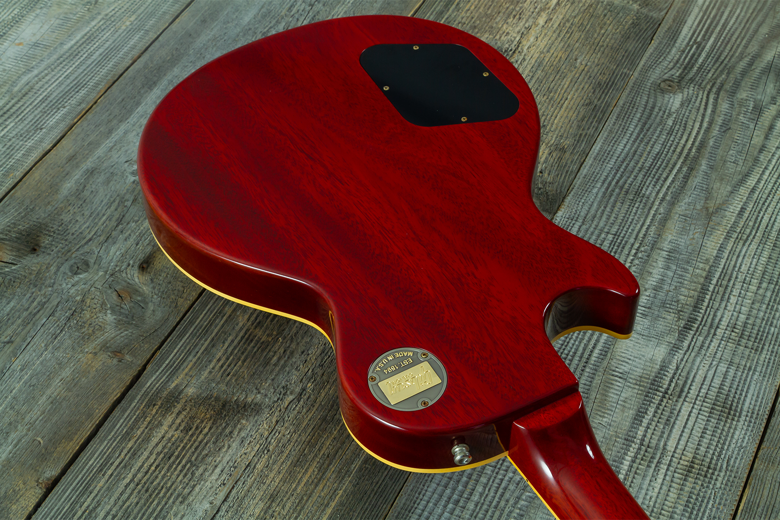 Gibson Custom Shop M2m Slash Les Paul 1958 Standard Proto #2 - Vos Vermillion Burst - Single-Cut-E-Gitarre - Variation 16