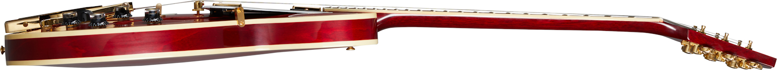 Gibson Custom Shop Marcus King Es345 1962 Sideways Vibrola 2h Trem Rw - Vos Sixties Cherry - Semi-Hollow E-Gitarre - Variation 2