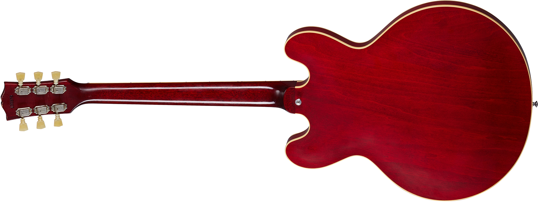 Gibson Custom Shop Murphy Lab Es-335 1961 Reissue 2h Ht Rw - Ultra Light Aged Sixties Cherry - Semi-Hollow E-Gitarre - Variation 1