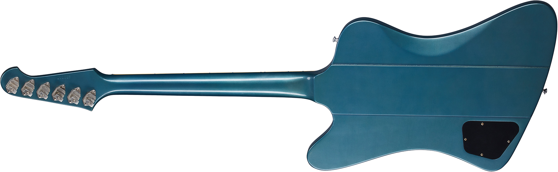 Gibson Custom Shop Murphy Lab Firebird 1963 Maestro Reissue Trem 2mh Rw - Ultra Light Aged Pelham Blue - Retro-Rock-E-Gitarre - Variation 1