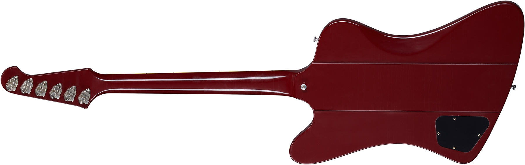 Gibson Custom Shop Murphy Lab Firebird 1963 Maestro Reissue Trem 2mh Rw - Ultra Light Aged Ember Red - Retro-Rock-E-Gitarre - Variation 1