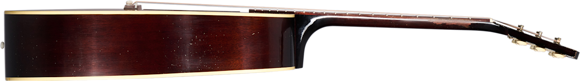 Gibson Custom Shop Murphy Lab J45 1942 Banner Dreadnought Shsc Epicea Acajou Rw - Heavy Aged Vintage Sunburst - Folk-Gitarre - Variation 2