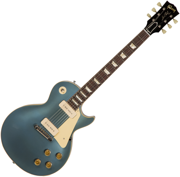 Solidbody e-gitarre Gibson Custom Shop Murphy Lab 1954 Les Paul Standard #42009 - Antique pelham blue