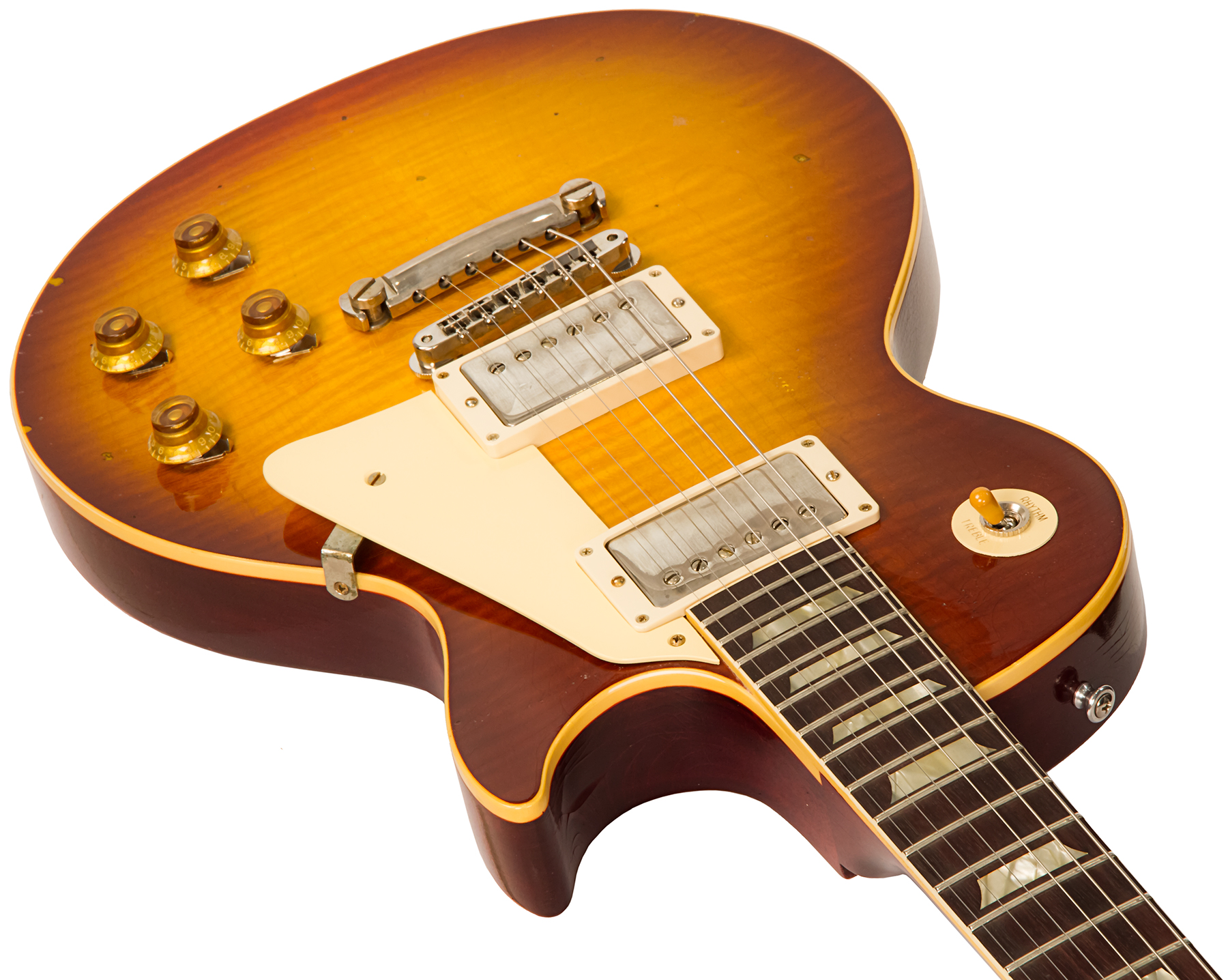 Gibson Custom Shop Murphy Lab Les Paul Standard 1959 Reissue #901318 - Light Aged Royal Tea Burst - Single-Cut-E-Gitarre - Variation 2