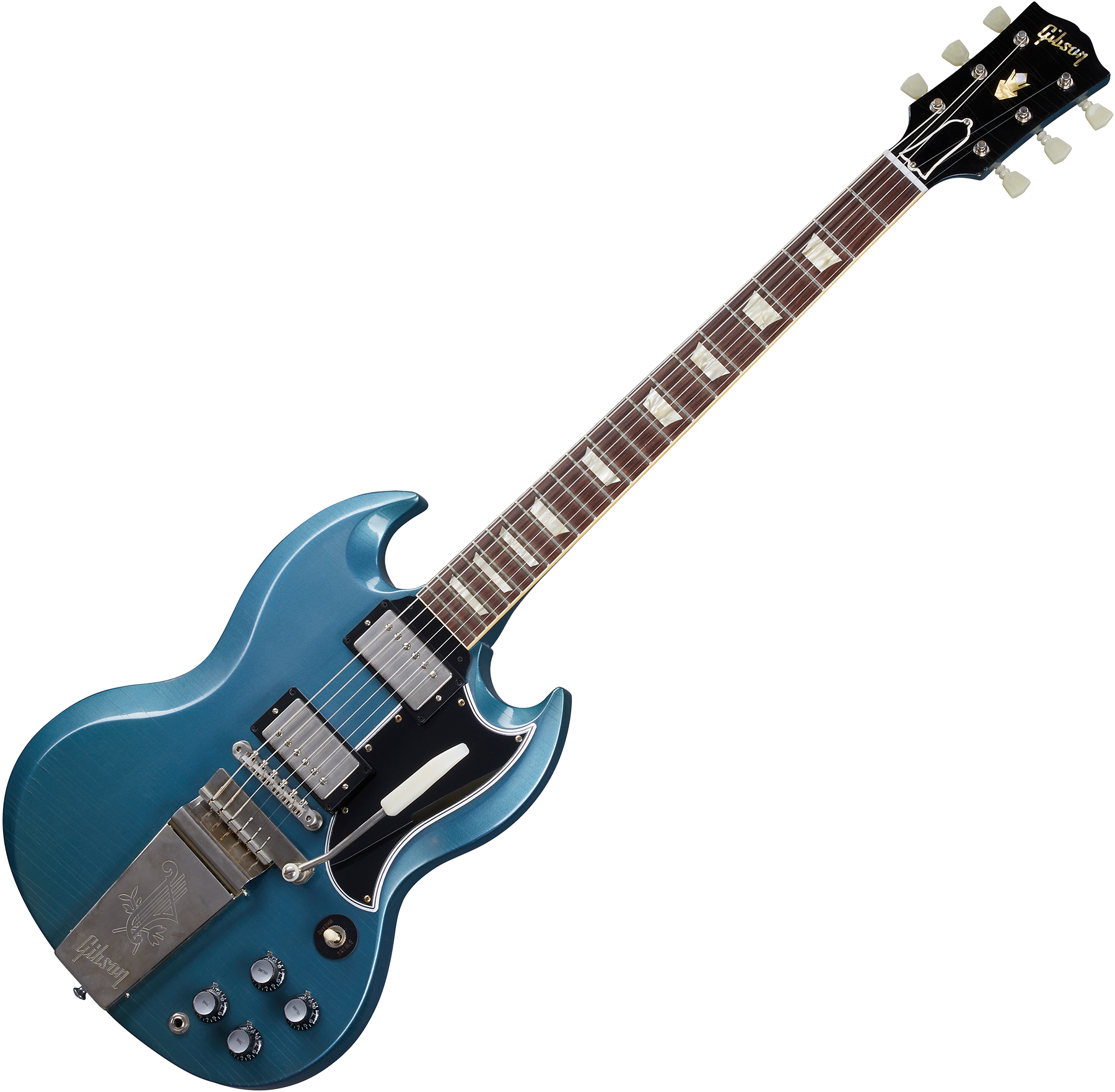 Custom Shop Murphy Lab 1964 SG Standard Maestro Reissue - ultra light aged pelham blue