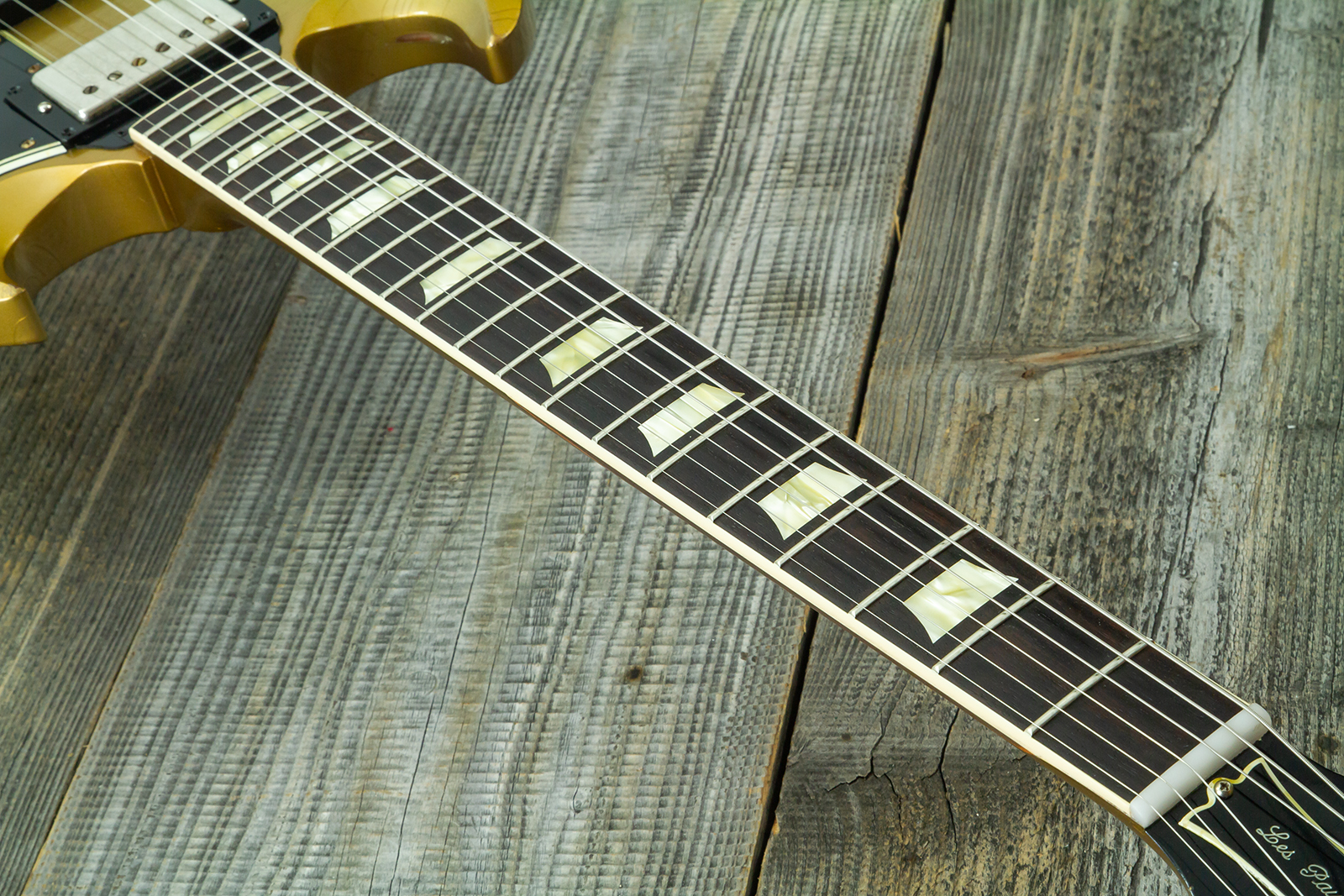 Gibson Custom Shop Sg Standard 1961 Reissue 2h Ht Rw #500881 - Murphy Lab Ultra Heavy Aged Double Gold - Double Cut E-Gitarre - Variation 8