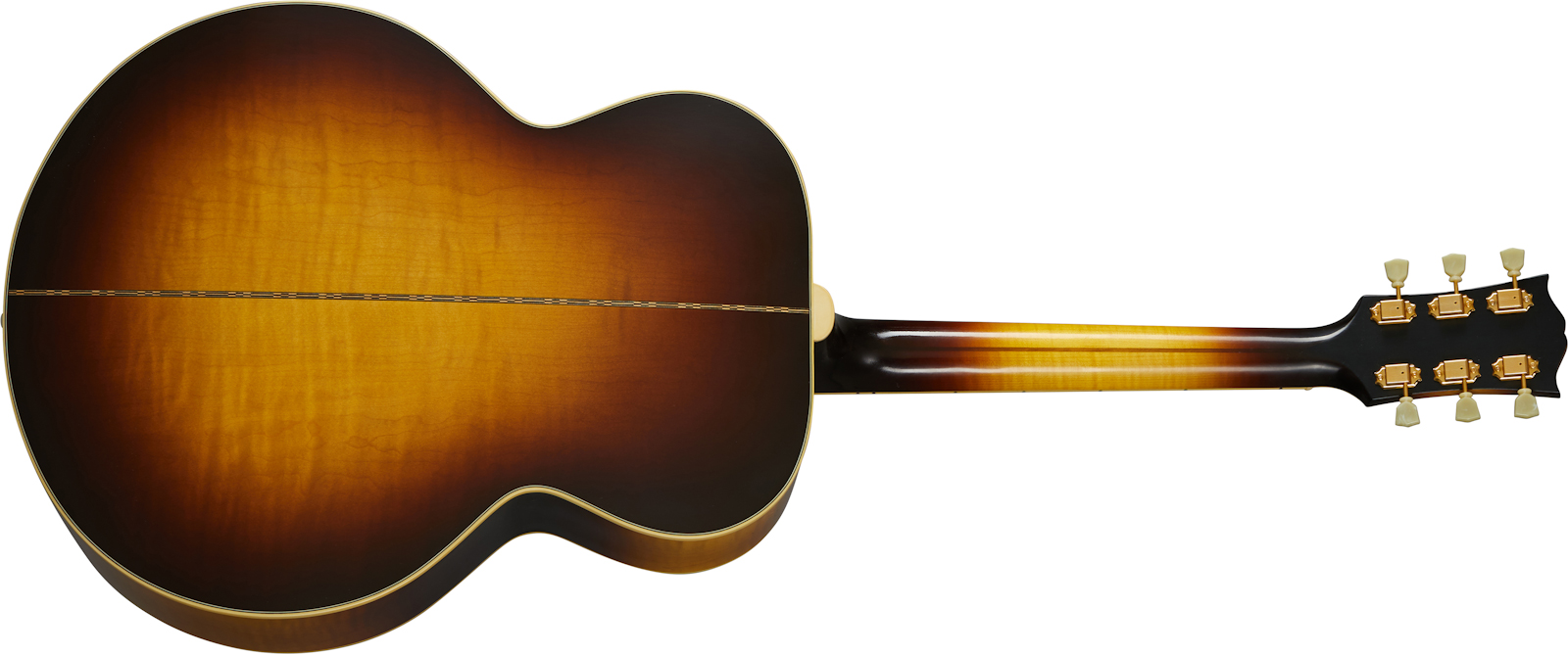 Gibson Custom Shop Sj-200 1957 Super Jumbo Epicea Erable Rw - Vos Vintage Sunburst - Westerngitarre & electro - Variation 1