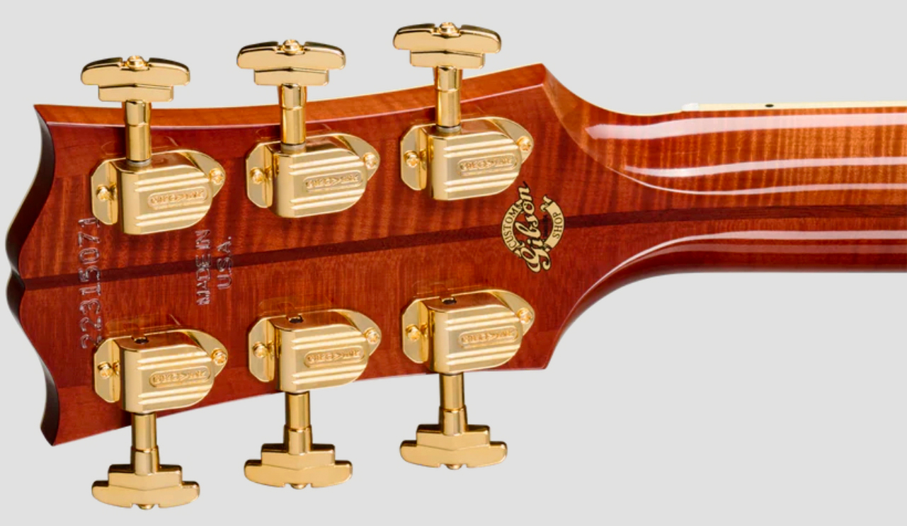 Gibson Custom Shop Sj200 Ann. Ltd Super Jumbo Epicea Erable Rw - Cremona Burst - Folk-Gitarre - Variation 6