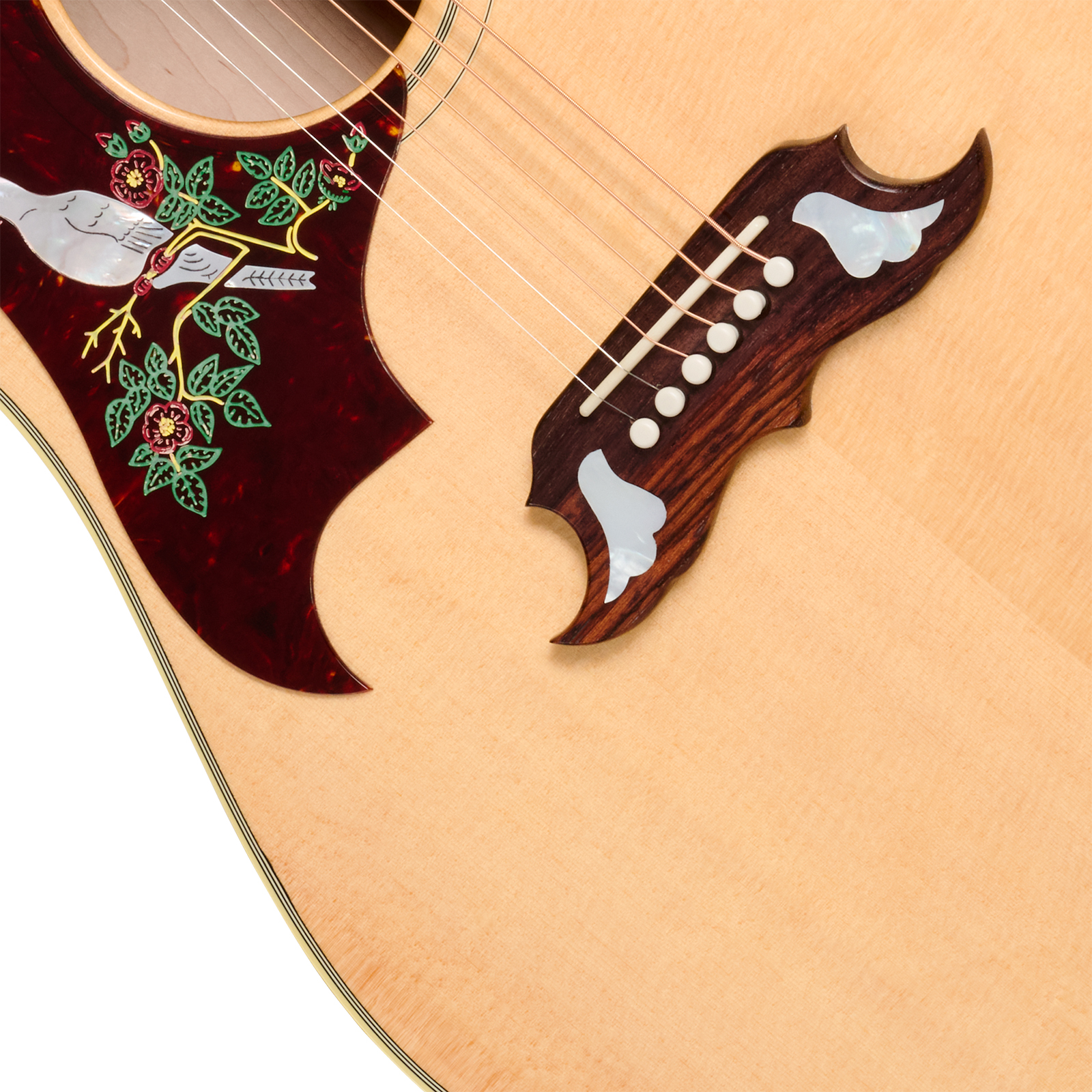 Gibson Dove Lh Original (baggs Hifi Dna) Dreadnought Gaucher Epicea Erable Rw - Antique Natural - Folk-Gitarre - Variation 2