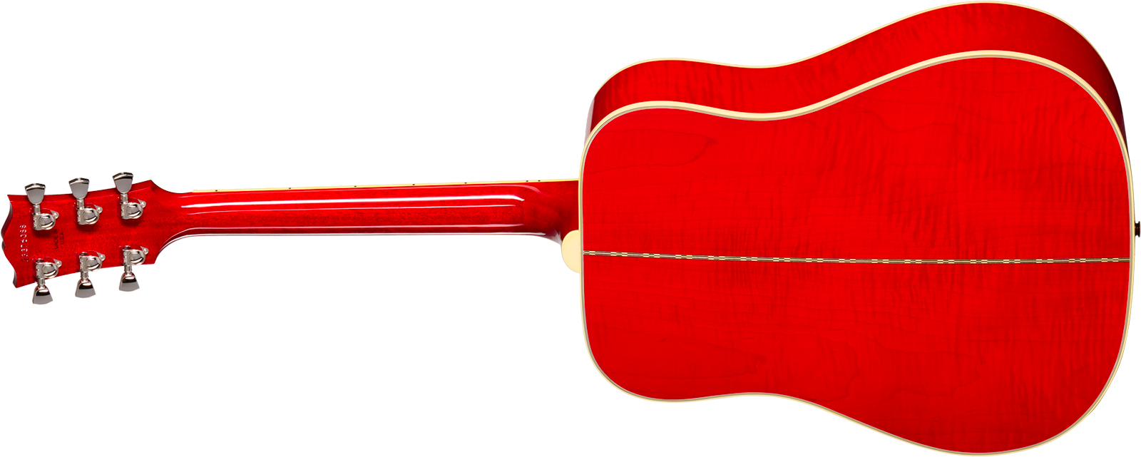 Gibson Dove Original (baggs Hifi Dna) Dreadnought Epicea Erable Rw - Vintage Cherry Sunburst - Folk-Gitarre - Variation 1