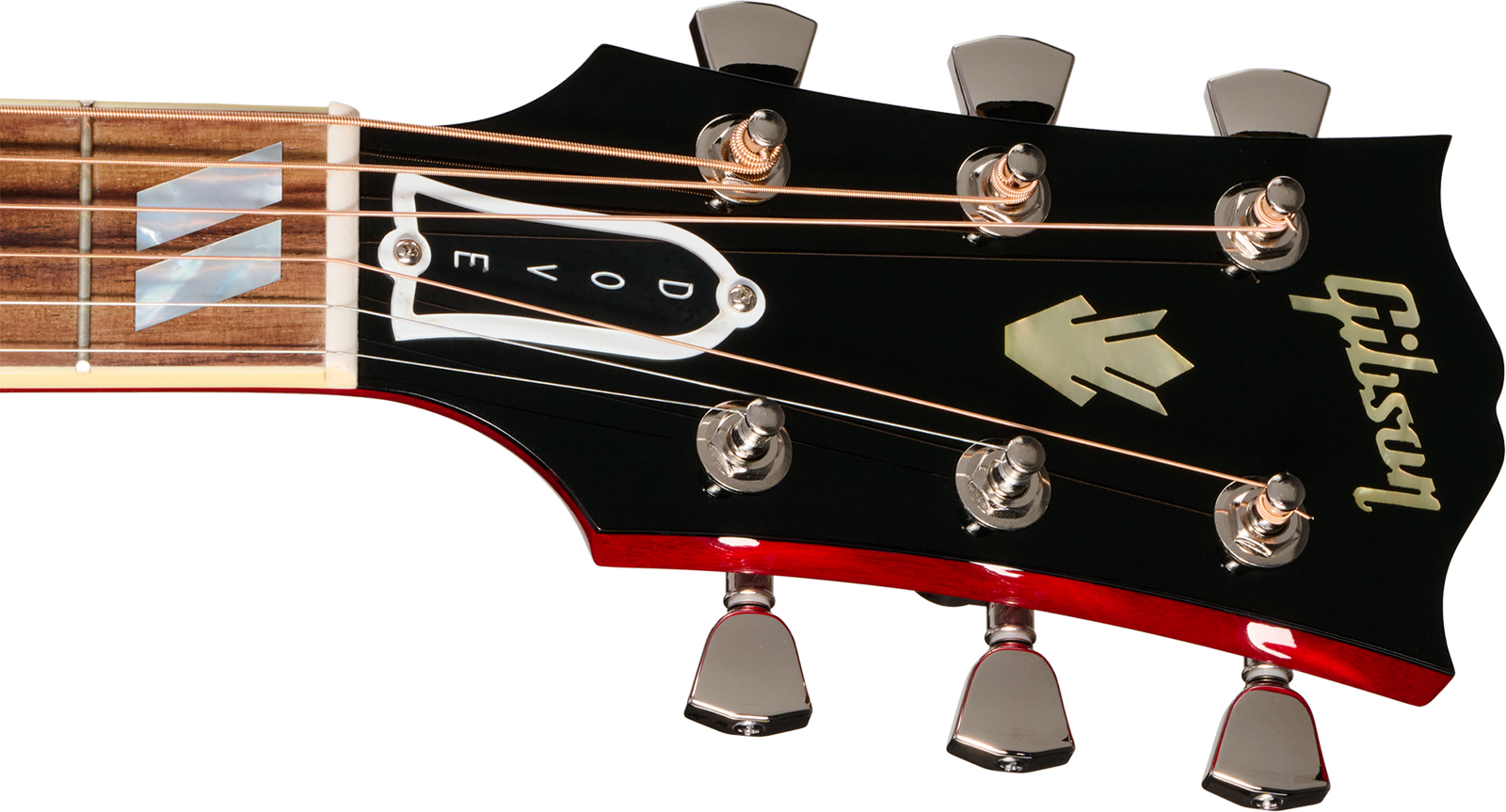 Gibson Dove Original (baggs Hifi Dna) Dreadnought Epicea Erable Rw - Vintage Cherry Sunburst - Folk-Gitarre - Variation 3