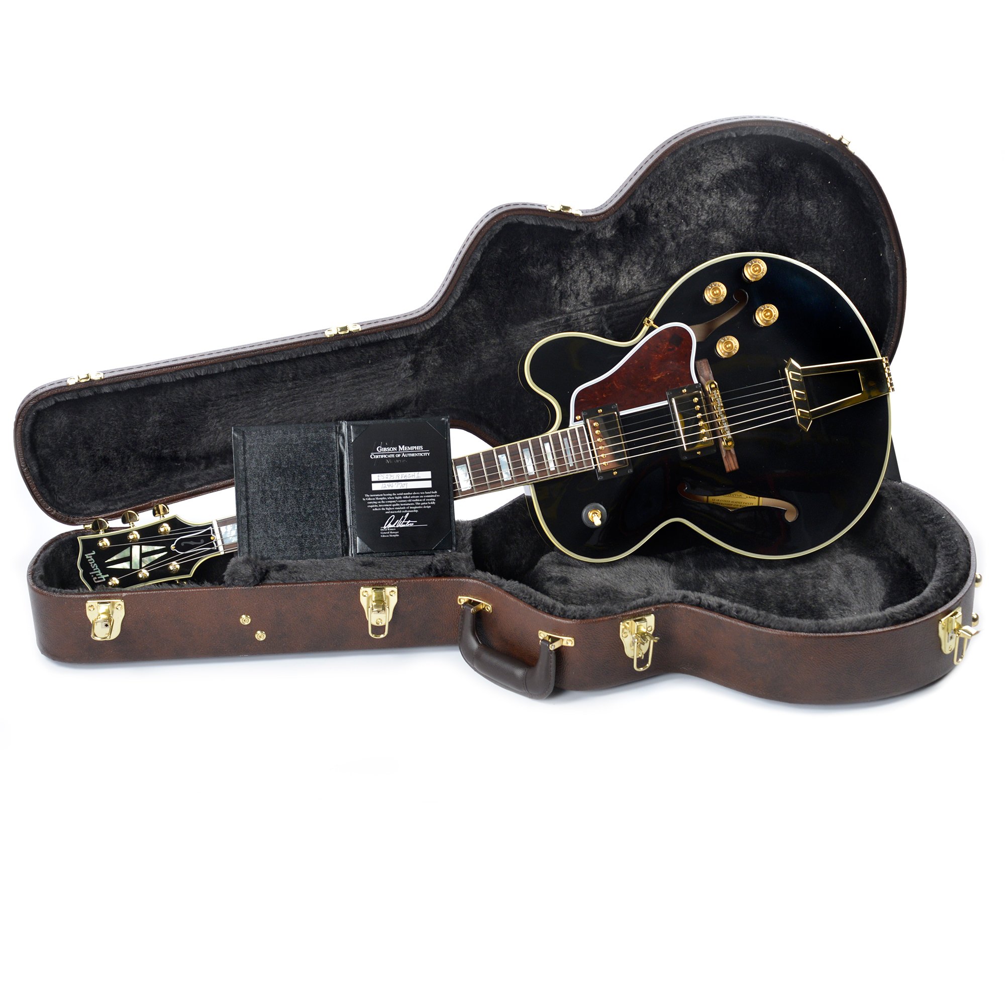 Gibson Es-275 Custom 2018 Ltd - Ebony - Hollowbody E-Gitarre - Variation 5