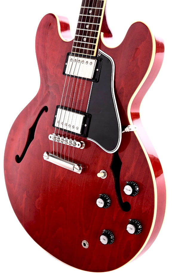 Gibson Es-335 1961 Kalamazoo Historic 2019 2h Ht Rw - Gloss Sixties Cherry - Semi-Hollow E-Gitarre - Variation 2