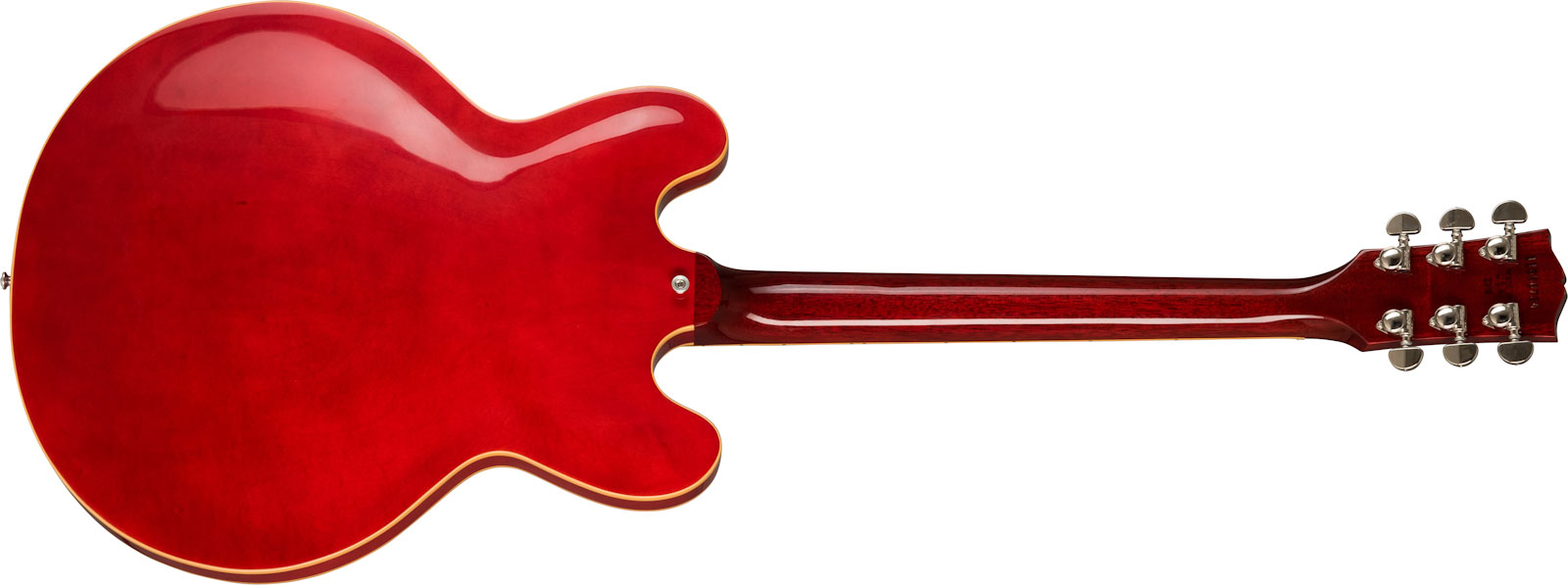 Gibson Es-335 Dot 2019 Hh Ht Rw - Antique Faded Cherry - Semi-Hollow E-Gitarre - Variation 1