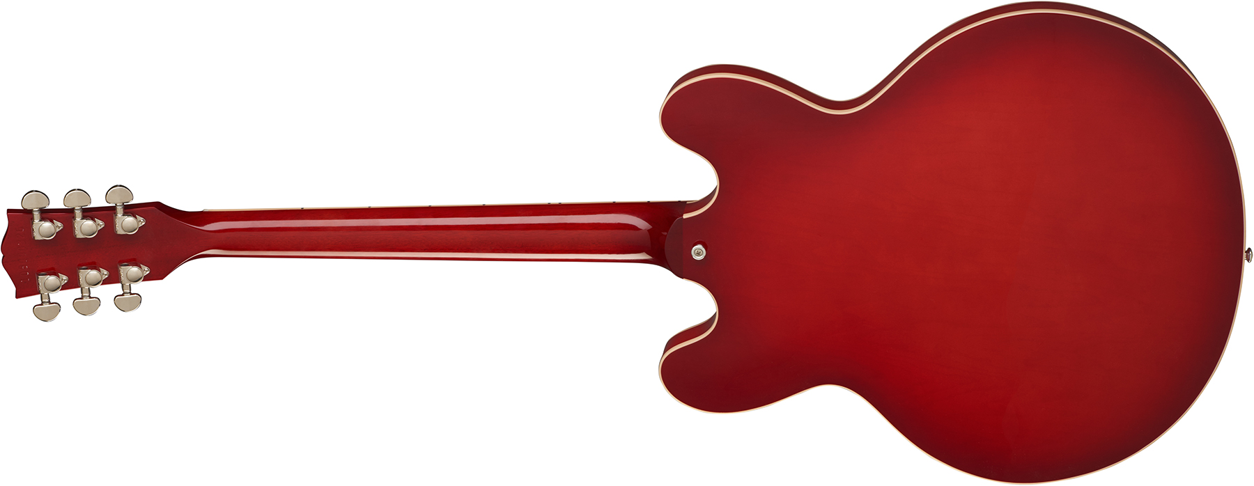 Gibson Es-335 Dot 2019 Hh Ht Rw - Cherry Burst - Semi-Hollow E-Gitarre - Variation 1