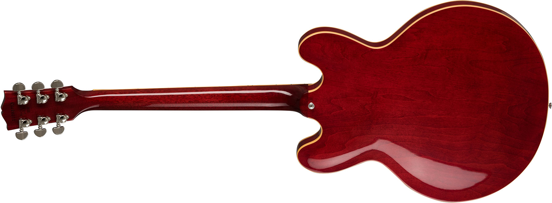 Gibson Es-335 Dot 2019 Hh Ht Rw - Antique Faded Cherry - Semi-Hollow E-Gitarre - Variation 2