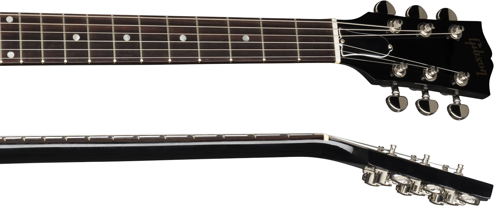 Gibson Es-335 Dot P-90 2019 Ht Rw - Ebony - Semi-Hollow E-Gitarre - Variation 3