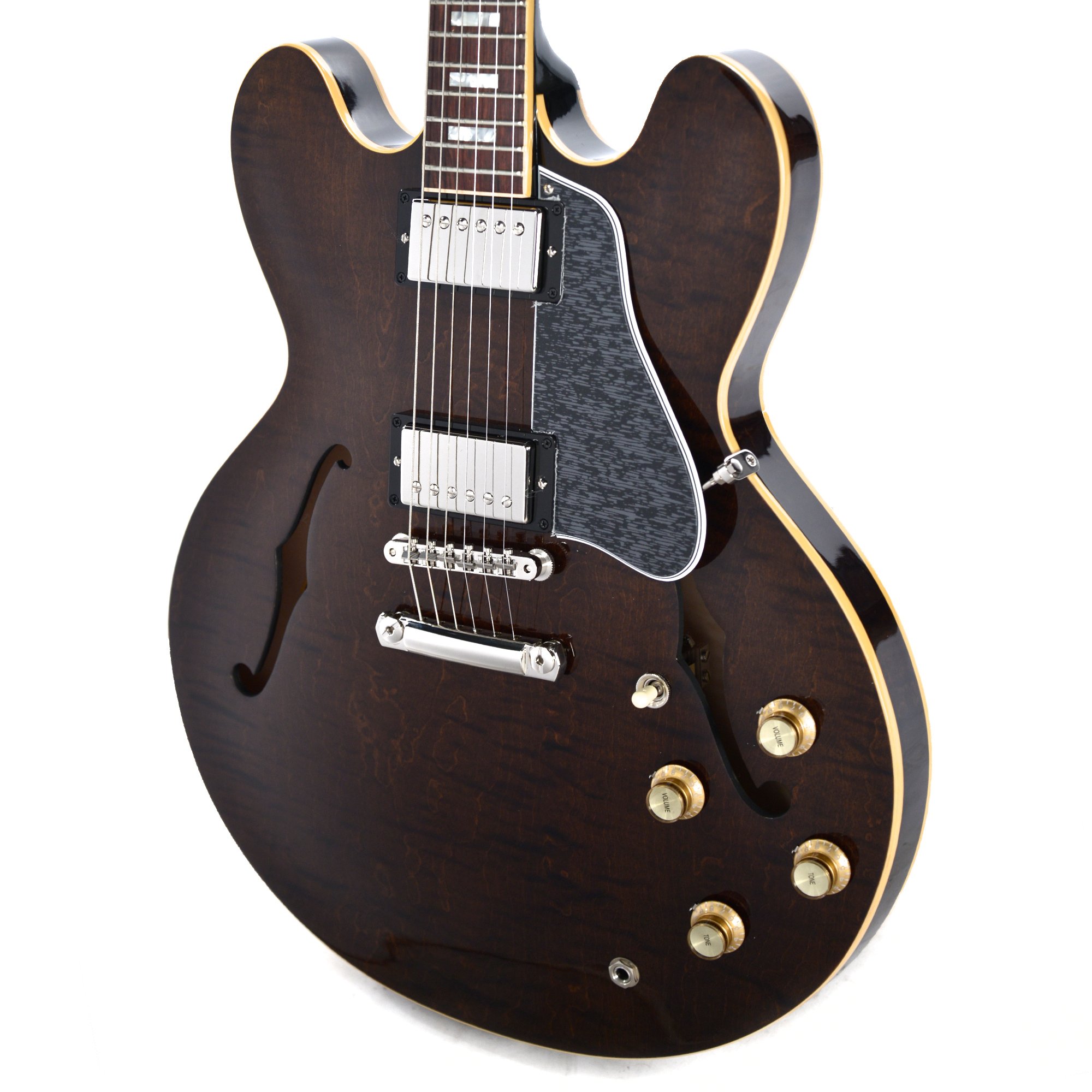 Gibson Es-335 Figured 2018 Ltd - Antique Walnut - Semi-Hollow E-Gitarre - Variation 2