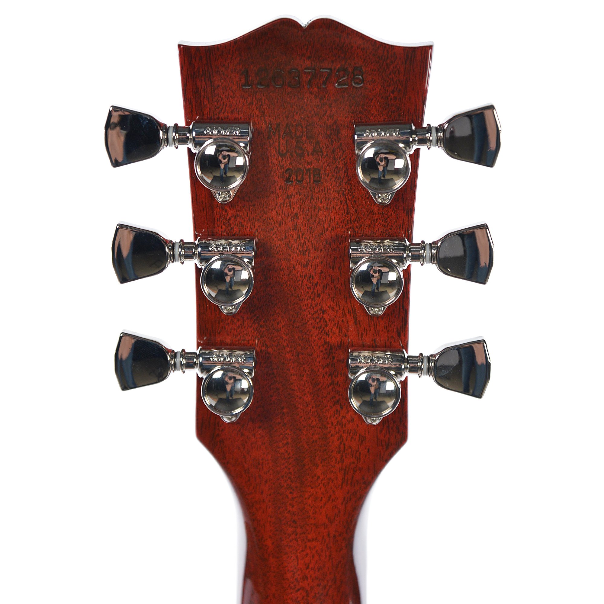Gibson Es-335 Figured 2018 Ltd - Antique Sixties Cherry - Semi-Hollow E-Gitarre - Variation 4