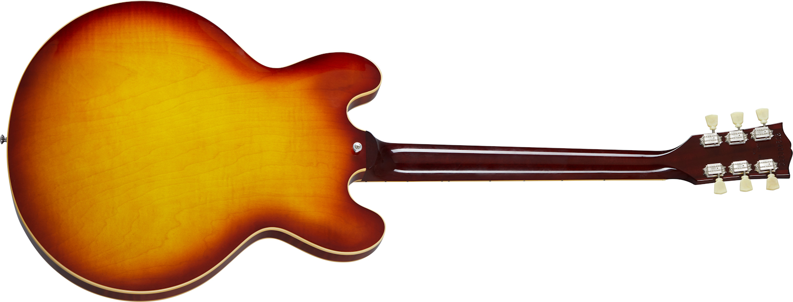 Gibson Es-335 Figured Original 2020 2h Ht Rw - Iced Tea - Semi-Hollow E-Gitarre - Variation 1