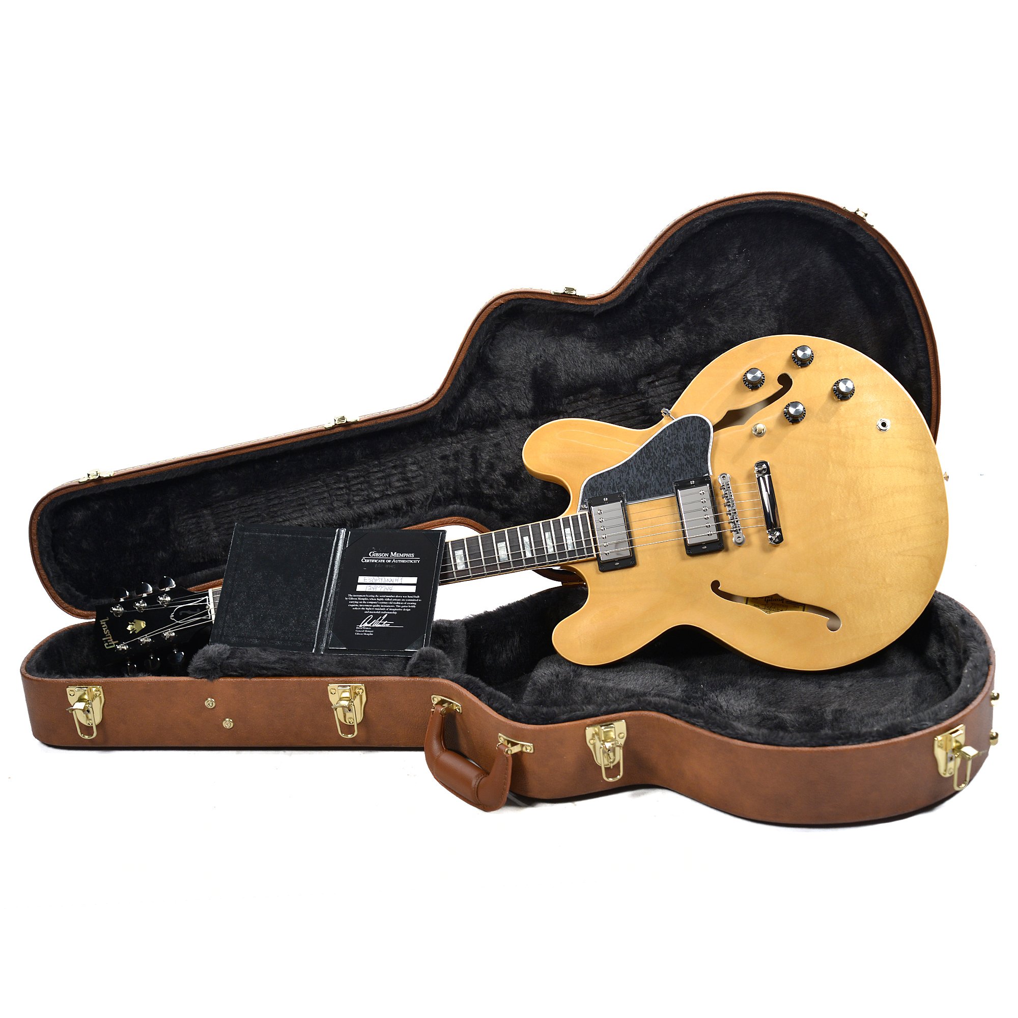 Gibson Es-335 Traditional 2018 Ltd - Dark Vintage Natural - Semi-Hollow E-Gitarre - Variation 5