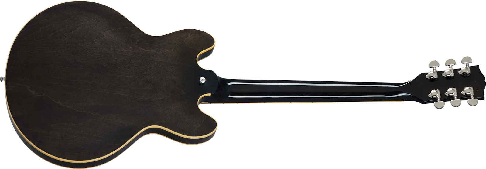 Gibson Es-339 Modern 2020 2h Ht Rw - Trans Ebony - Semi-Hollow E-Gitarre - Variation 1