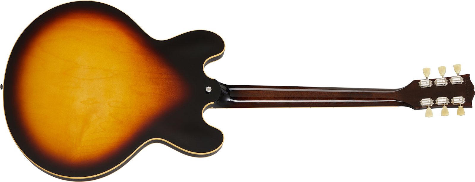Gibson Es-345 Original 2020 2h Ht Rw - Vintage Burst - Semi-Hollow E-Gitarre - Variation 1