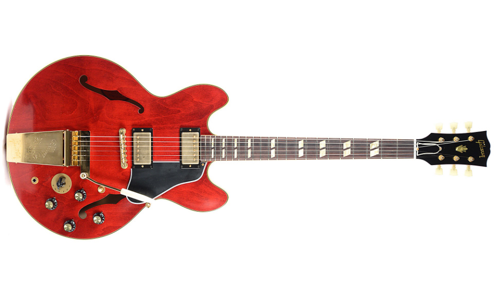 Gibson Es-345tdc 1964 Maestro 2016 - Vos, Sixties Cherry - Semi-Hollow E-Gitarre - Variation 1
