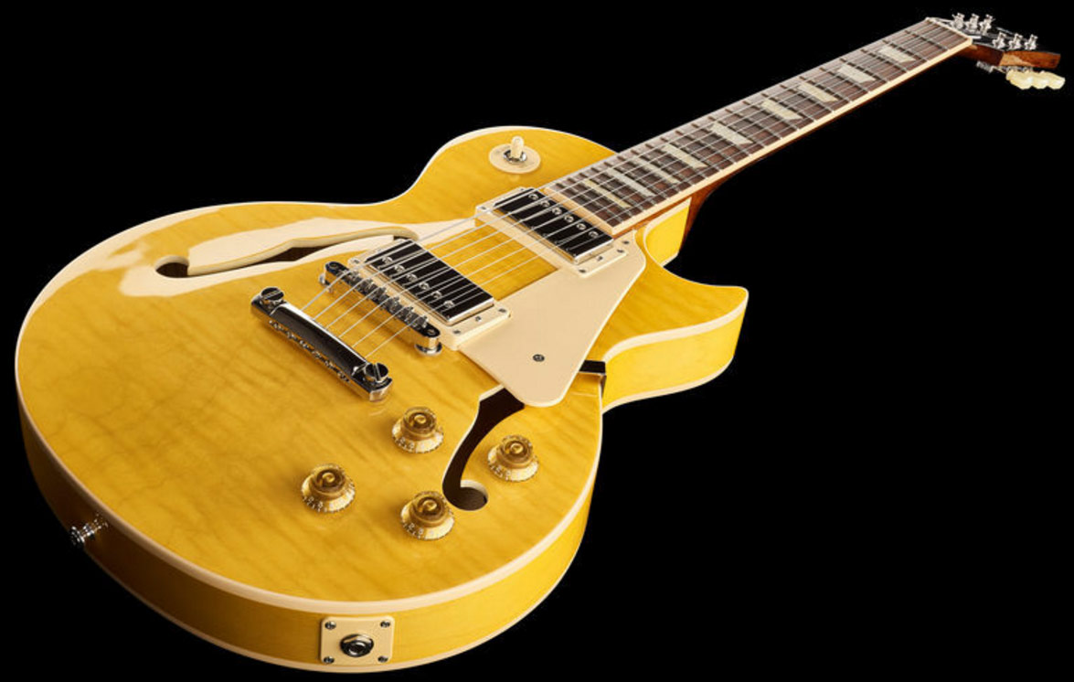 Gibson Es-les Paul 2016 - Trans Amber - Semi-Hollow E-Gitarre - Variation 1