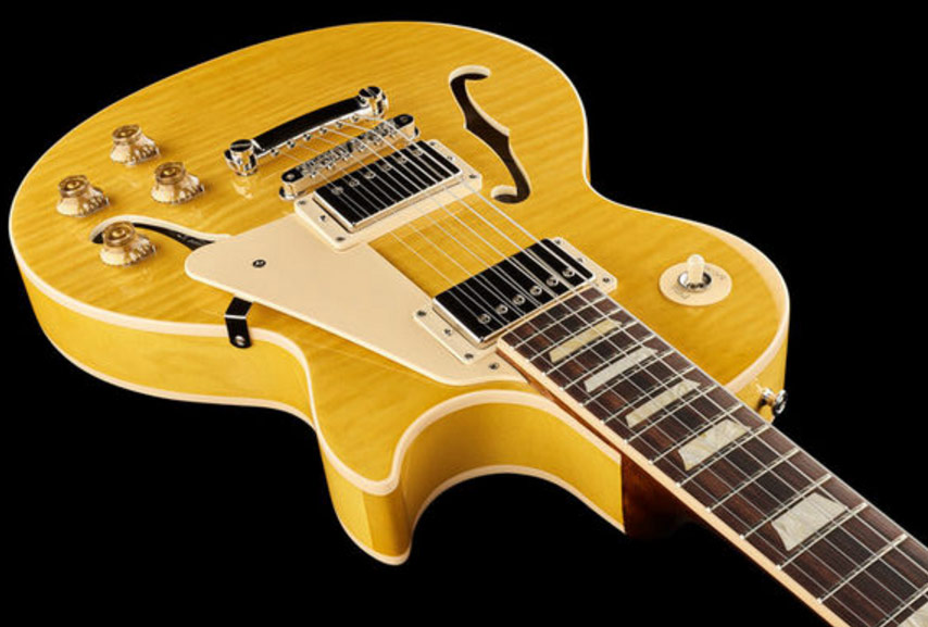 Gibson Es-les Paul 2016 - Trans Amber - Semi-Hollow E-Gitarre - Variation 2