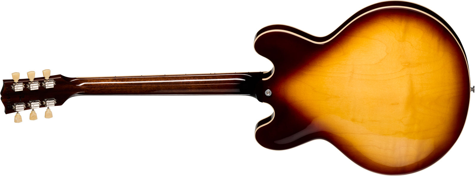 Gibson Es335 50s Usa 2h Ht Rw - Vintage Tobacco Burst - Semi-Hollow E-Gitarre - Variation 1