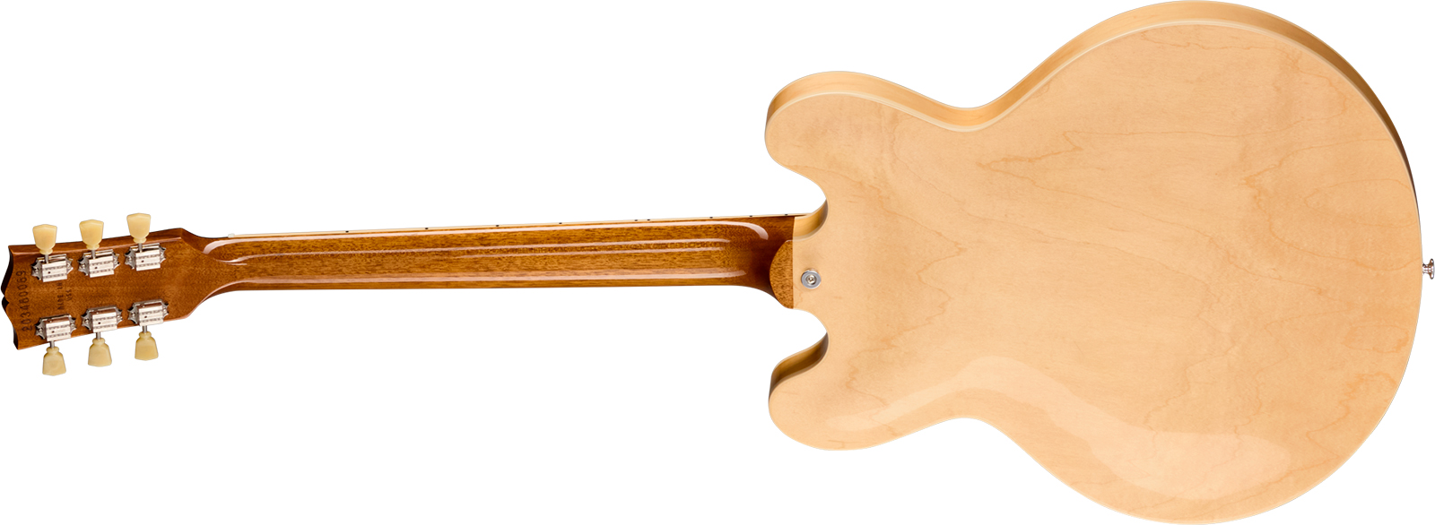 Gibson Es335 50s Usa 2h Ht Rw - Vintage Natural - Semi-Hollow E-Gitarre - Variation 1