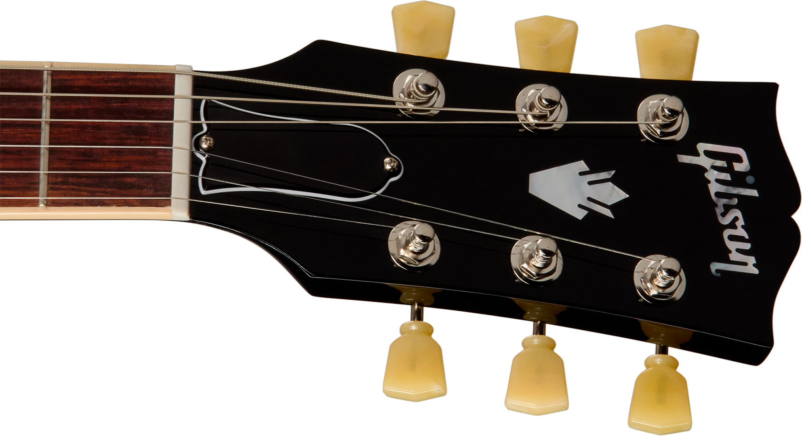 Gibson Es335 50s Usa 2h Ht Rw - Ebony - Semi-Hollow E-Gitarre - Variation 4